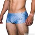 Molto Giusti Swimsuit Mens Briefs Bathing Suit Men Tropical Print Lycra Surf Shorts Trunks Light Blue- Tiny Ceibo B07BTPX8B9